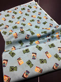 8 yards/ lot Minecraft Friends Fabric