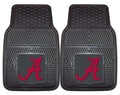 Alabama Crimson Tide Heavy Duty 2-Piece Vinyl Car Mats