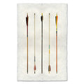 Arrow Study #1 boho wall art print — fine art Southwestern photography on handmade paper, San Francisco