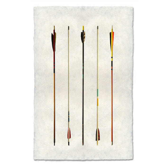 Arrow Study #1 boho wall art print — fine art Southwestern photography on handmade paper, San Francisco