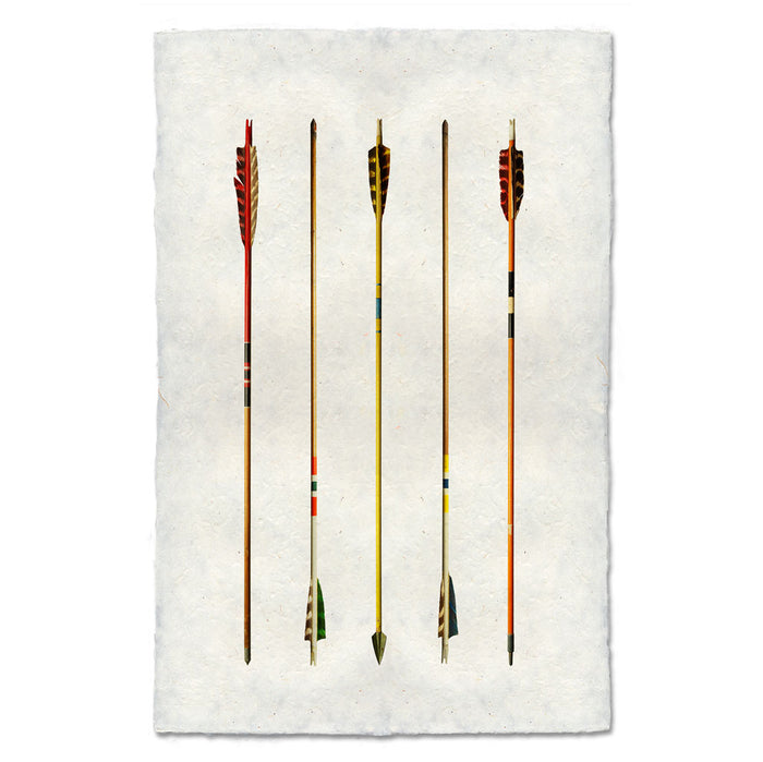 Arrow Study #2 boho wall art print — fine art Southwestern photography on handmade paper, San Francisco