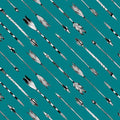 Aztec Arrow Native Spirit Geometric Fabric by the yard