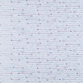 Aztec Multi Horizontal Arrow White Aqua Geometric Fabric by the yard