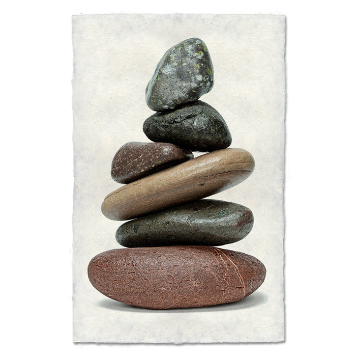 Balanced #3 spa wall art print — fine art Minimalist photography on handmade paper, San Francisco