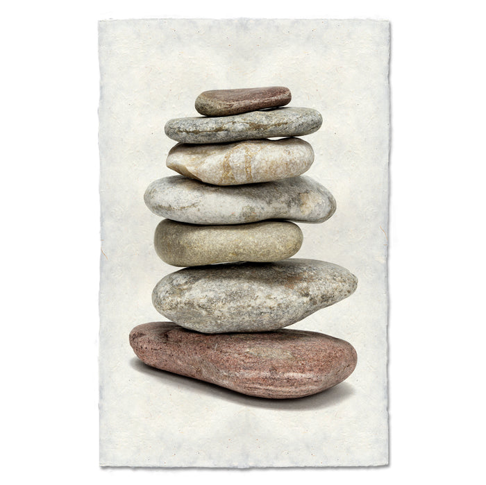 Balanced #4 spa wall art print — fine art Minimalist photography on handmade paper, San Francisco