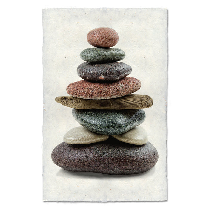 Balanced #6 spa wall art print — fine art Minimalist photography on handmade paper, San Francisco