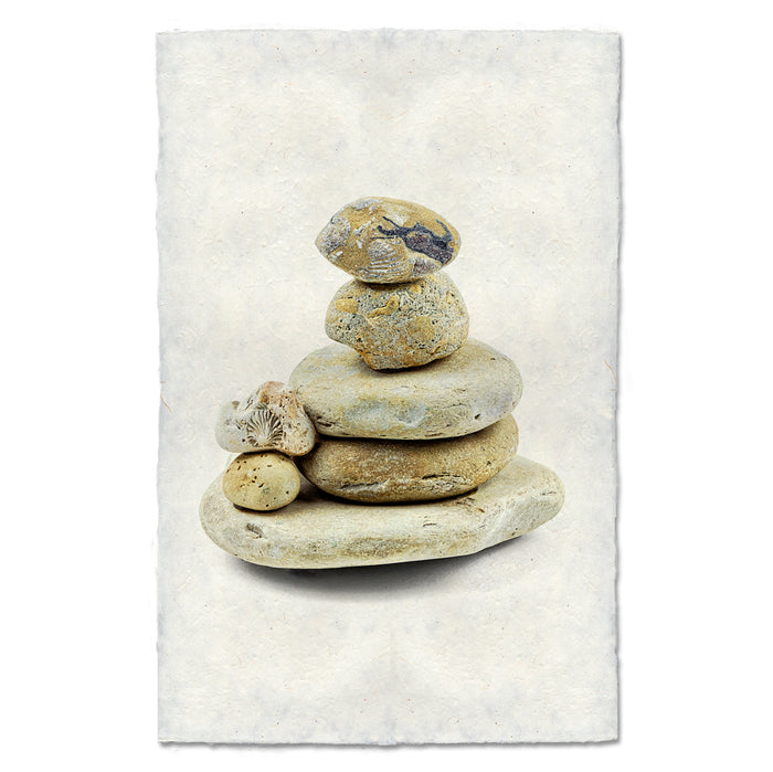 Balanced #8 spa wall art print — fine art Minimalist photography on handmade paper, San Francisco