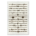 Barbed Wire western wall art print — fine art western photography on handmade paper, San Francisco