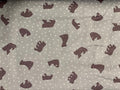 Bear Hug Woodland Fabric by the yard
