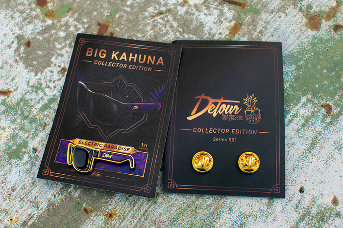 Big Kahuna XL - Electric Paradise - Jet Black Polarized Collector Edition