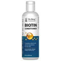 Biotin Conditioner, 8 fluid ounces, front view, bottle with Dr. Berg branding.