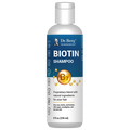 Biotin Shampoo, 8 fluid ounces, front view, bottle with Dr. Berg branding.