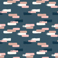 Blush by Jen Allyson Navy Blush Fabric by the yard