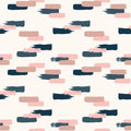 Blush by Jen Allyson Navy Blush Fabric by the yard