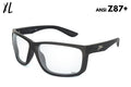 Breach XL - Matte Black - Clear ANSI Z87+