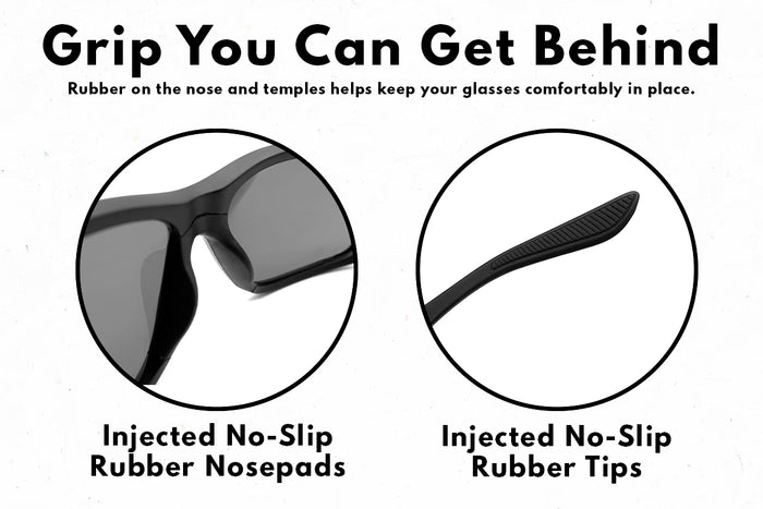 Breach XL - Matte Black - Jet Black Polarized ANSI Z87+