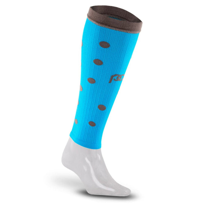 Calf Sleeves, Taupe Dots - PRO Compression