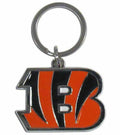 Cincinnati Bengals Chrome Logo Cut Keychain