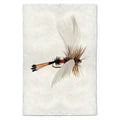 Coachman Fanwing fly fishing wall art print — fine art fly fishing photography on handmade paper, San Francisco