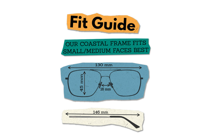 Coastal - Gold- Jet Black Polarized