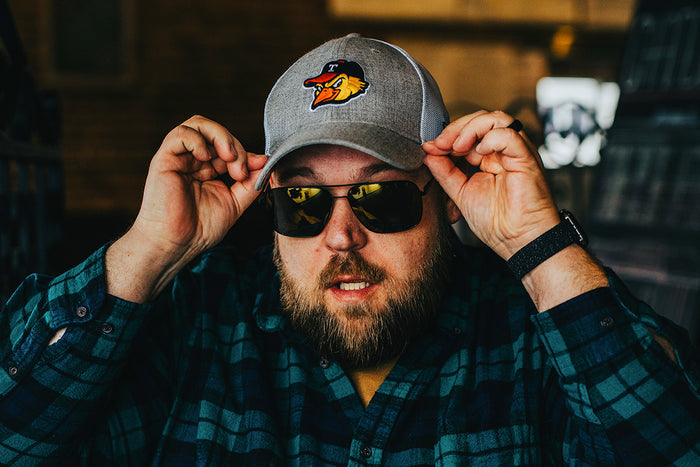 Coastal XL - Matte Black - 24K Gold Polarized
