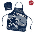 Dallas Cowboys Chef Hat and Apron Set