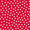 Doggie Land Dot Red Fabric by the yard