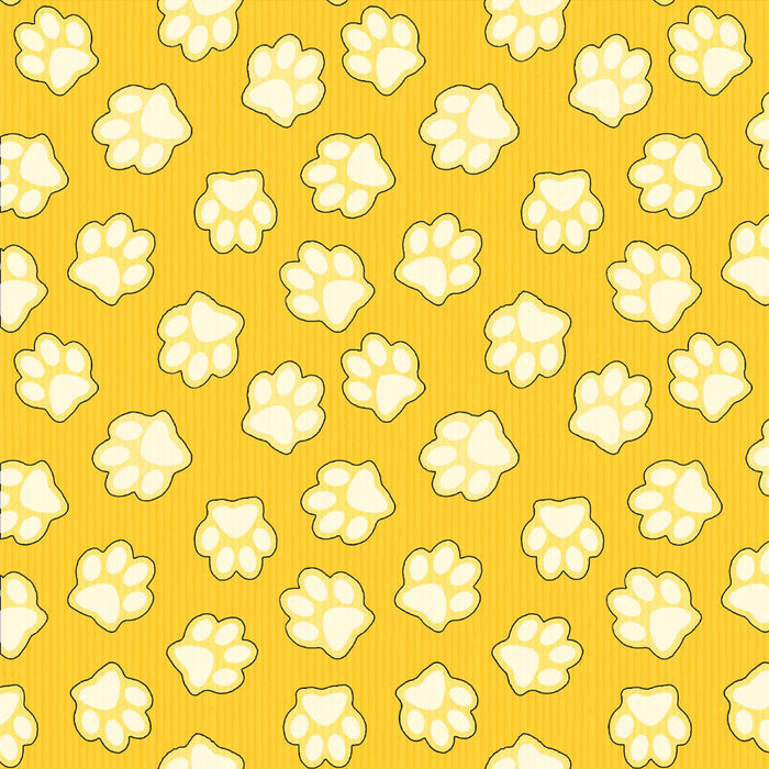 Dogs and Subs Dog Paws Animals Fabric by the yard