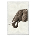 Elephant sepia wall art print — fine art Wildlife photography on handmade paper, San Francisco