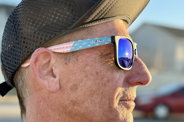 Eminence - Sharks & Stripes - Patriotic Blue Lens Polarized
