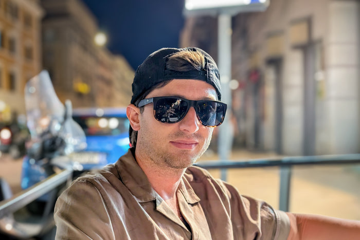 Eminence - Tortoise Fade - Jet Black Polarized Lens