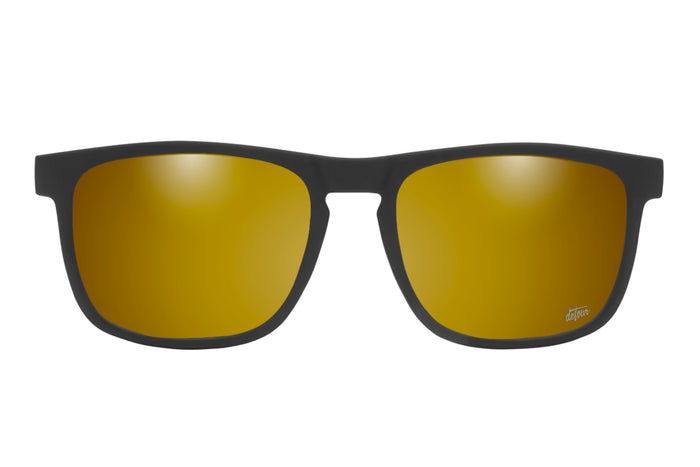 Floaties - Matte Black - 24k Gold Polarized