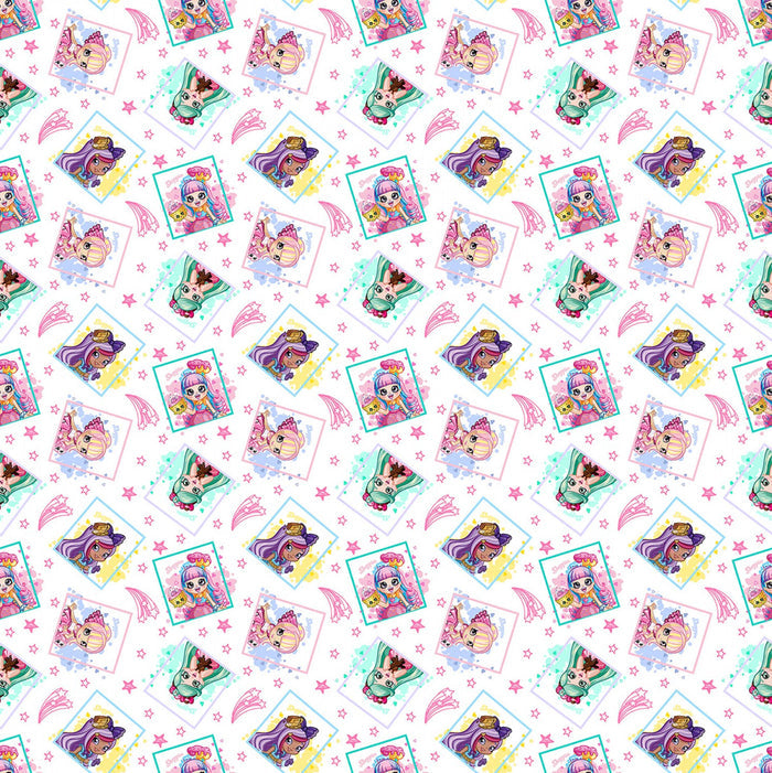 Framed Shoppies Fabric by the yard