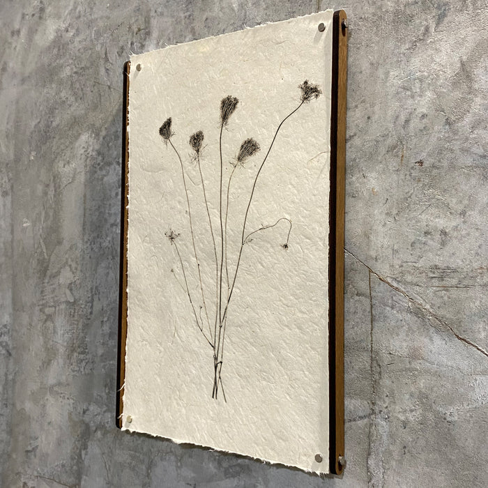 Frameless wood and steel hangers