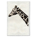 Giraffe sepia wall art print — fine art Wildlife photography on handmade paper, San Francisco