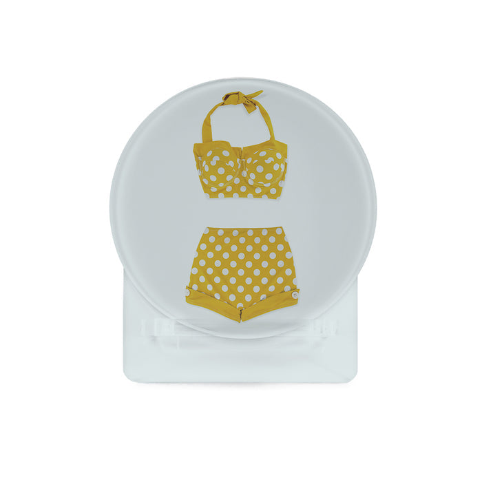 Glass Coasters (set of 4) - Bathing Suits