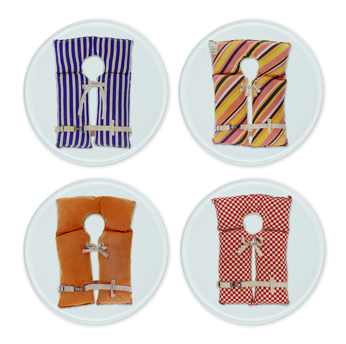 Glass Coasters (set of 4) - Life Vests