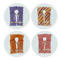 Glass Coasters (set of 4) - Life Vests