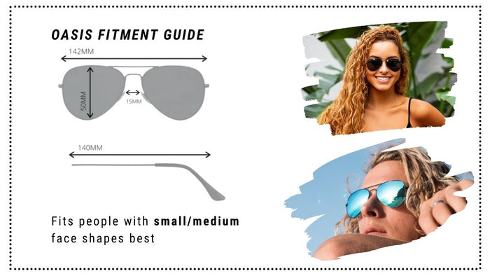 Gold - Jet Black Lens Polarized - Oasis