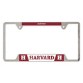 Harvard Crimson License Plate Frame Metal Special Order