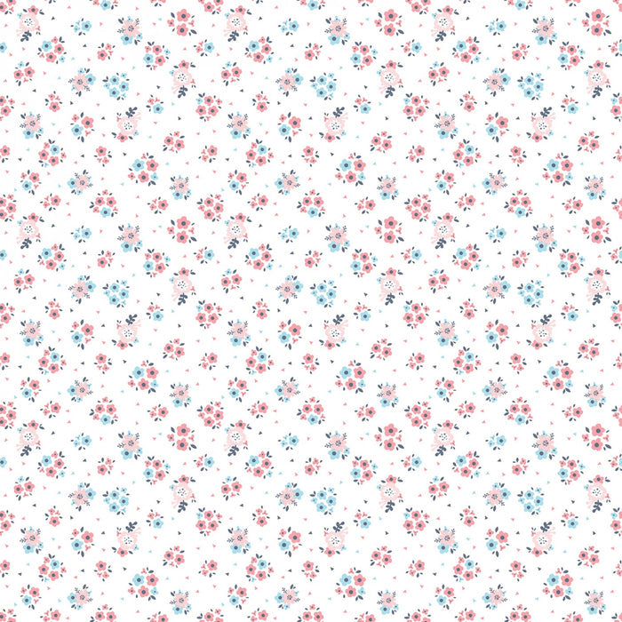 Hello Baby! by Christopher Thomson Floral Daisy Fabric by the yard