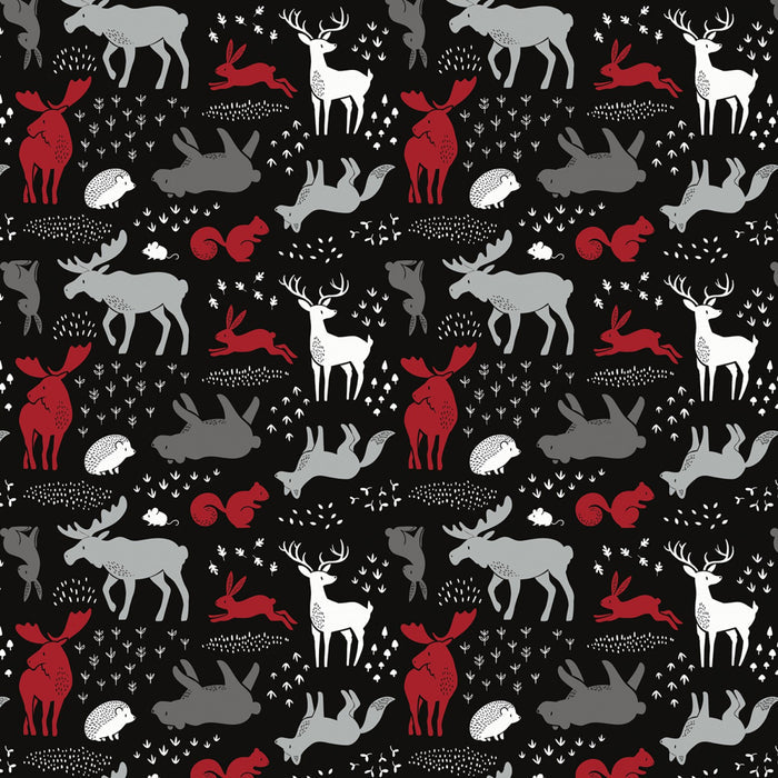 Hudson Forest Animals Fabric by the yard
