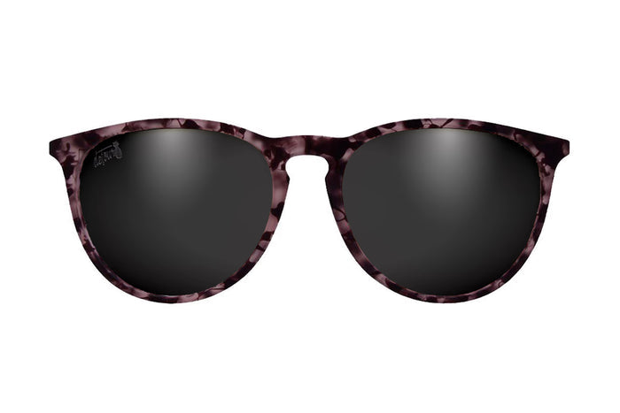 Hurricane - Pink Tortoise Shell - Jet Black Polarized