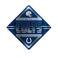 Indianapolis Colts Sign Metal Diamond Shape