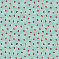 Lady Bugs Floral Ladybug Fabric by the yard