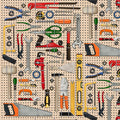 Man Cave Tools Fabric by the yard