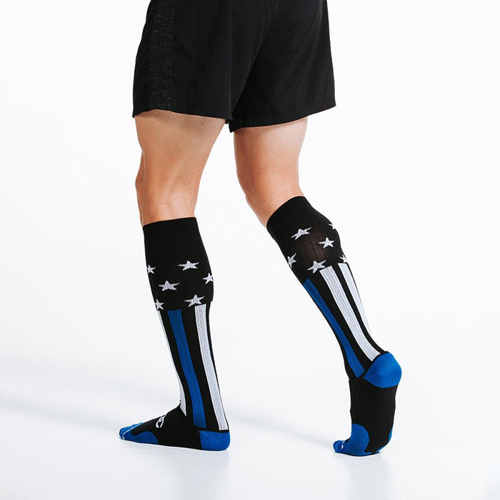 Marathon, First Responder Blue - PRO Compression