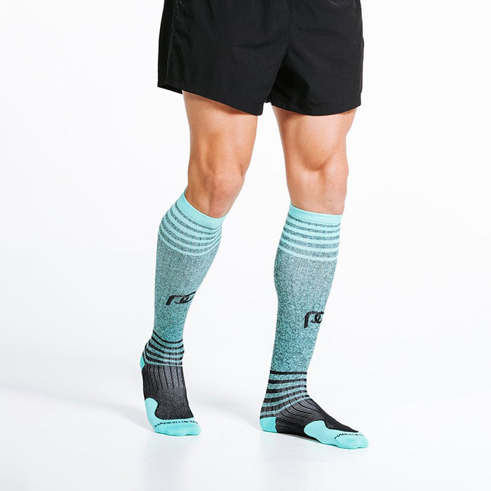 Marathon, Mint Stripes (SOCK OF THE MONTH) - PRO Compression