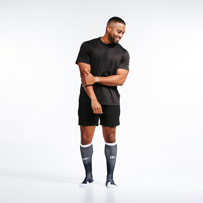 Marathon, Navy over White - PRO Compression