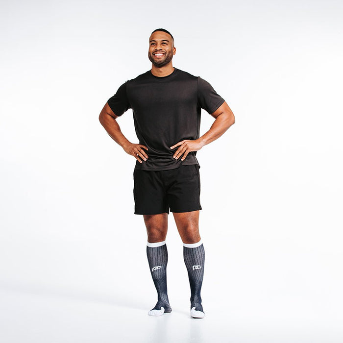 Marathon, Navy over White - PRO Compression